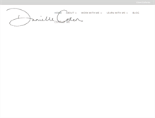 Tablet Screenshot of danielle-cohen.com